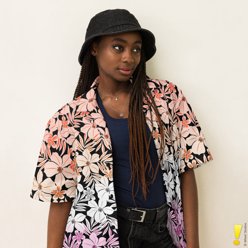 Lesbian Pride Aloha Hawaiian Shirt